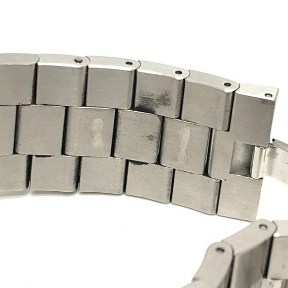 BVLGARI ST42S Solo tempo Quartz Men\'s Watch Round Wristwatch SS Silver main image 7